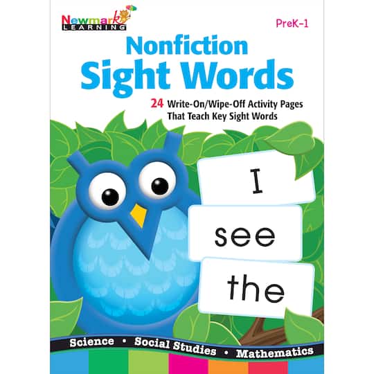 Nonfiction Sight Words Learning Flip Chart